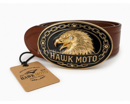 Ремень Hawk Moto «Golden Black  Hawk»