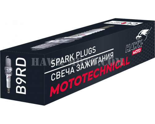 Cвеча зажигания HAWK MOTO B9RDX (CR9EKB)