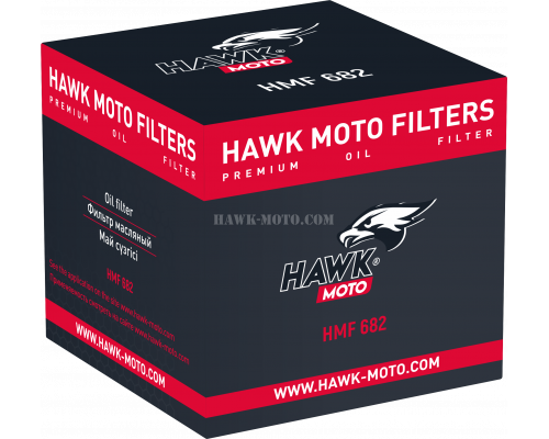 Фильтр масляный HAWK MOTO HMF 682