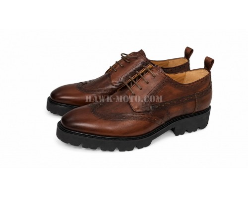 Мужские Кожаные Туфли CLASSIC BROWN