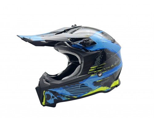Шлем MX PRO BLUE