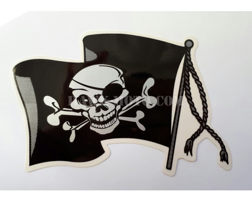 Наклейка "Пиратский флаг"