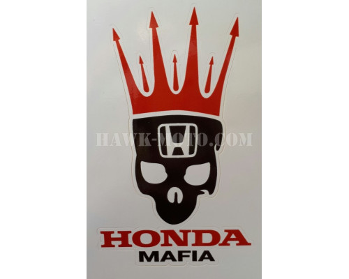 Наклейка "Хонда мафия"