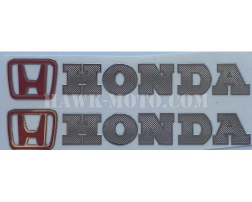 Наклейка (металл) "Хонда" 