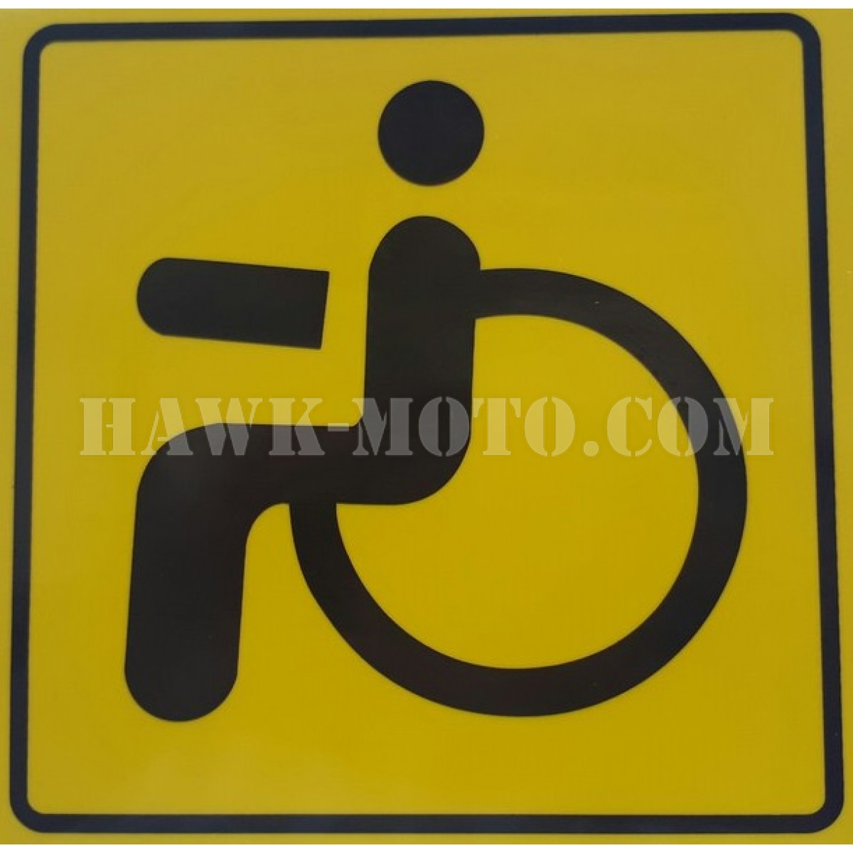 Новый знак инвалида на машину