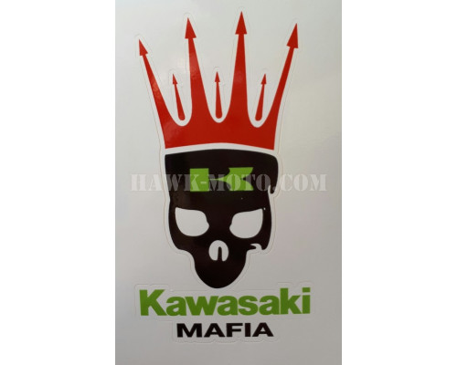 Наклейка "Кавасаки мафия"